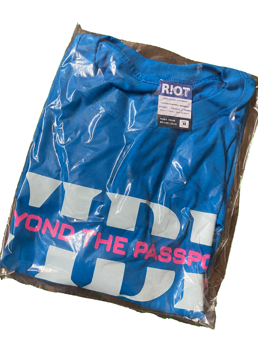 Beyond the Passport — Custom T-shirt printing by Riot Media